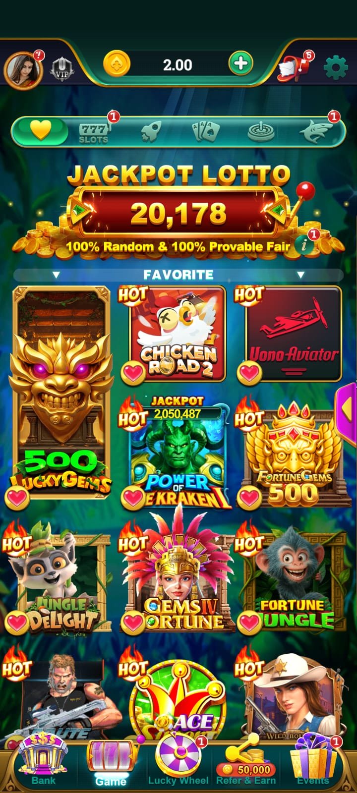 Rummy 888 Official Lobby Interface